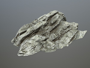 rock set Modello 3D
