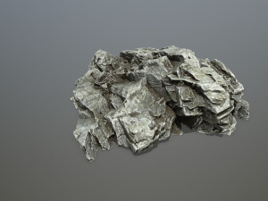 rock set Modello 3D
