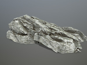 rock set Modello 3D