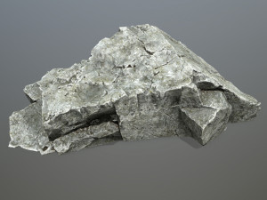 rock set Modello 3D