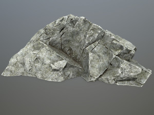 rock set Modello 3D