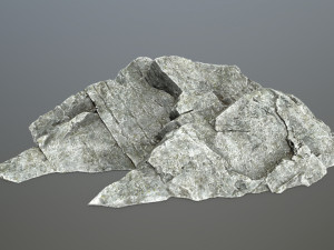 rock set Modello 3D