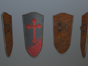 shield set 3D Model