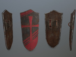 shield set 3D Model