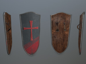 shield set 3D Model