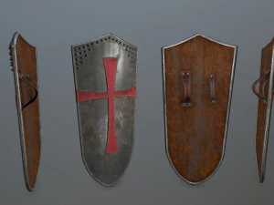 shield set 3D Model