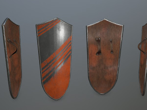 shield set 3D Model