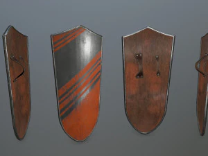 shield set 3D Model