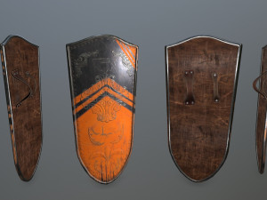 shield set 3D Model