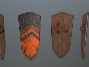 shield set 3D Model