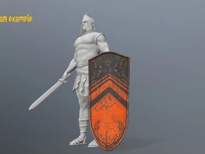 shield set 3D Model