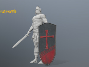 shield set 3D Model