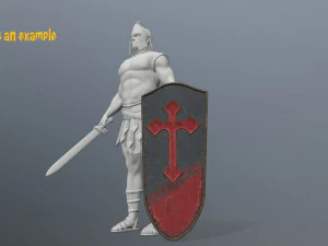 shield set 3D Model