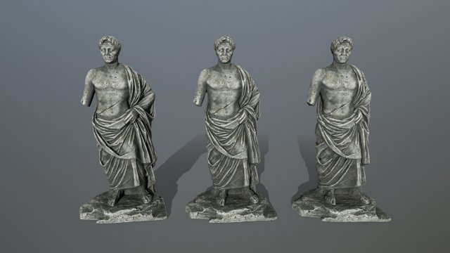 statue Modelo 3D .c4d .max .obj .3ds .fbx .stl .blend 
