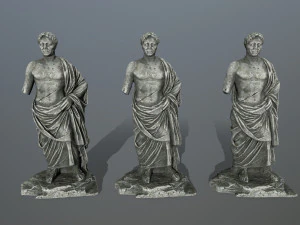 statua Modello 3D
