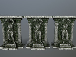 old statue 3D Модель