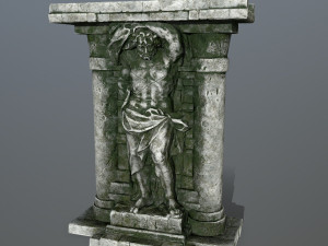 old statue 3D Модель