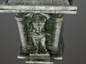 old statue 3D Модель