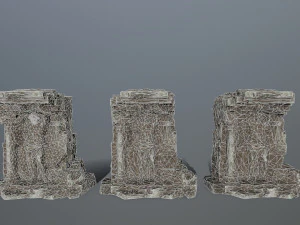 old temple 3D Model