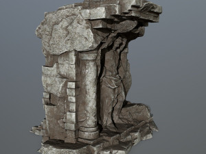 old temple 3D-Modell