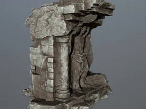 old temple 3D Model