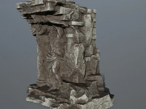old temple 3D Model
