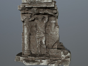 old temple 3D-Modell