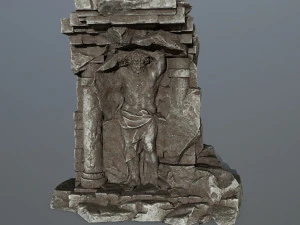old temple 3D Model