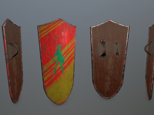 shield set 3D Model