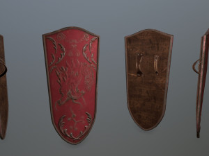 shield set 3D Model