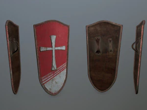 set di scudi Modello 3D