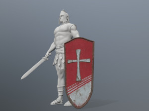 shield set 3D Model