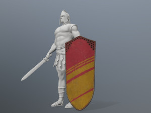 shield set 3D Model