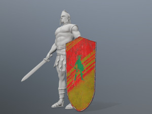 shield set 3D Model