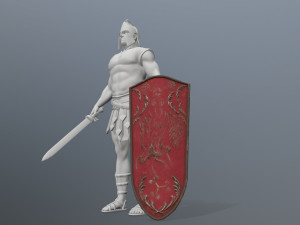 shield set 3D Model