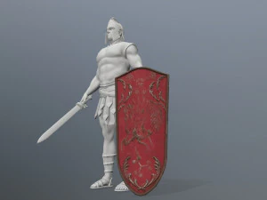 set di scudi Modello 3D