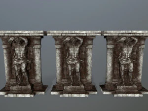 статуя2 3D Модель