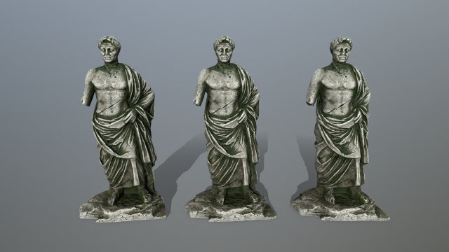 statue2 3D Model .c4d .max .obj .3ds .fbx .stl .blend 