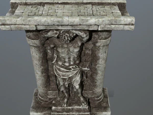 статуя 3D Модель