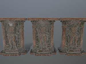 statue Modèle 3D