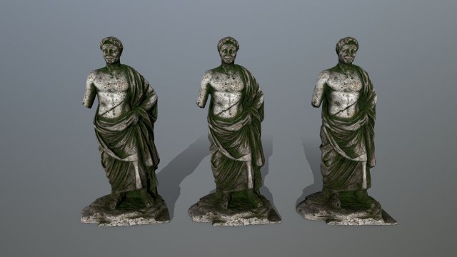 statue 3D मॉडल .c4d .max .obj .3ds .fbx .stl .blend 