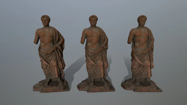 statue 1 3D Model .c4d .max .obj .3ds .fbx .stl .blend 