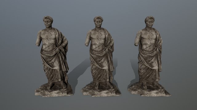 statue 1 Modèle 3D .c4d .max .obj .3ds .fbx .stl .blend 