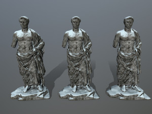 statue 3D मॉडल