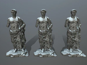 statua Modello 3D