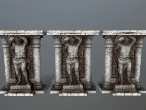 статуя 3D Модель