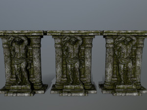 statue 3D मॉडल