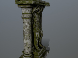 statue 3D मॉडल
