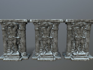 statue 3D मॉडल