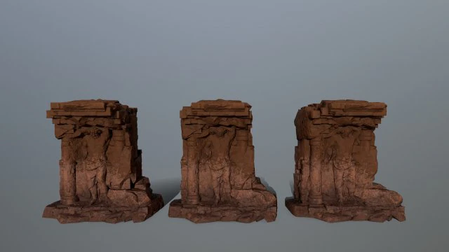 statue 3D Model .c4d .max .obj .3ds .fbx .stl .blend
